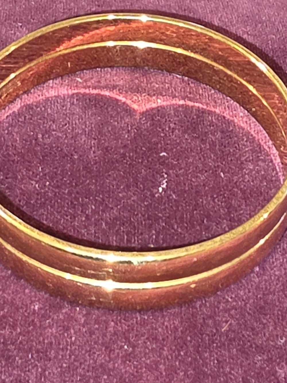 TWO Monet Gold Women’s Bangle Bracelet Stackable Elegant Chic & Classic